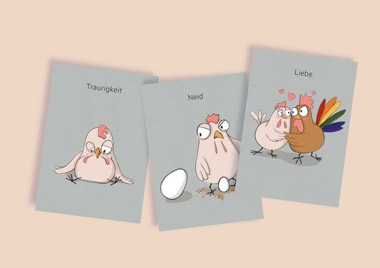 Eierlei Emotionen (DIN A4)