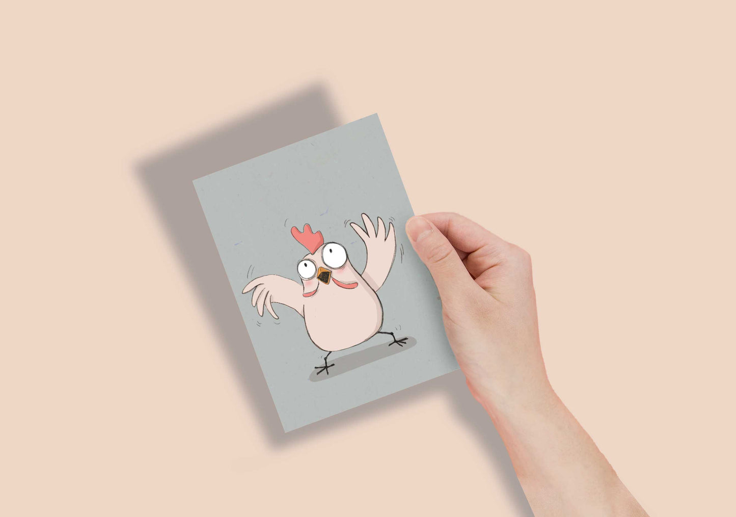 Eierlei Emotionen (DIN A6, Postkartengröße, ohne Substantiv)