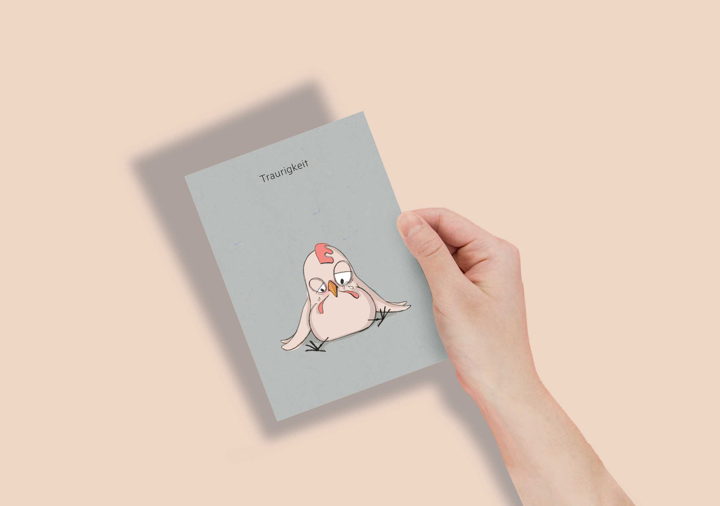 Eierlei Emotionen (DIN A6, Postkartengröße)