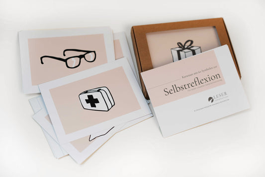 Kartenset mit 60 Symbolen zur Selbstreflexion
